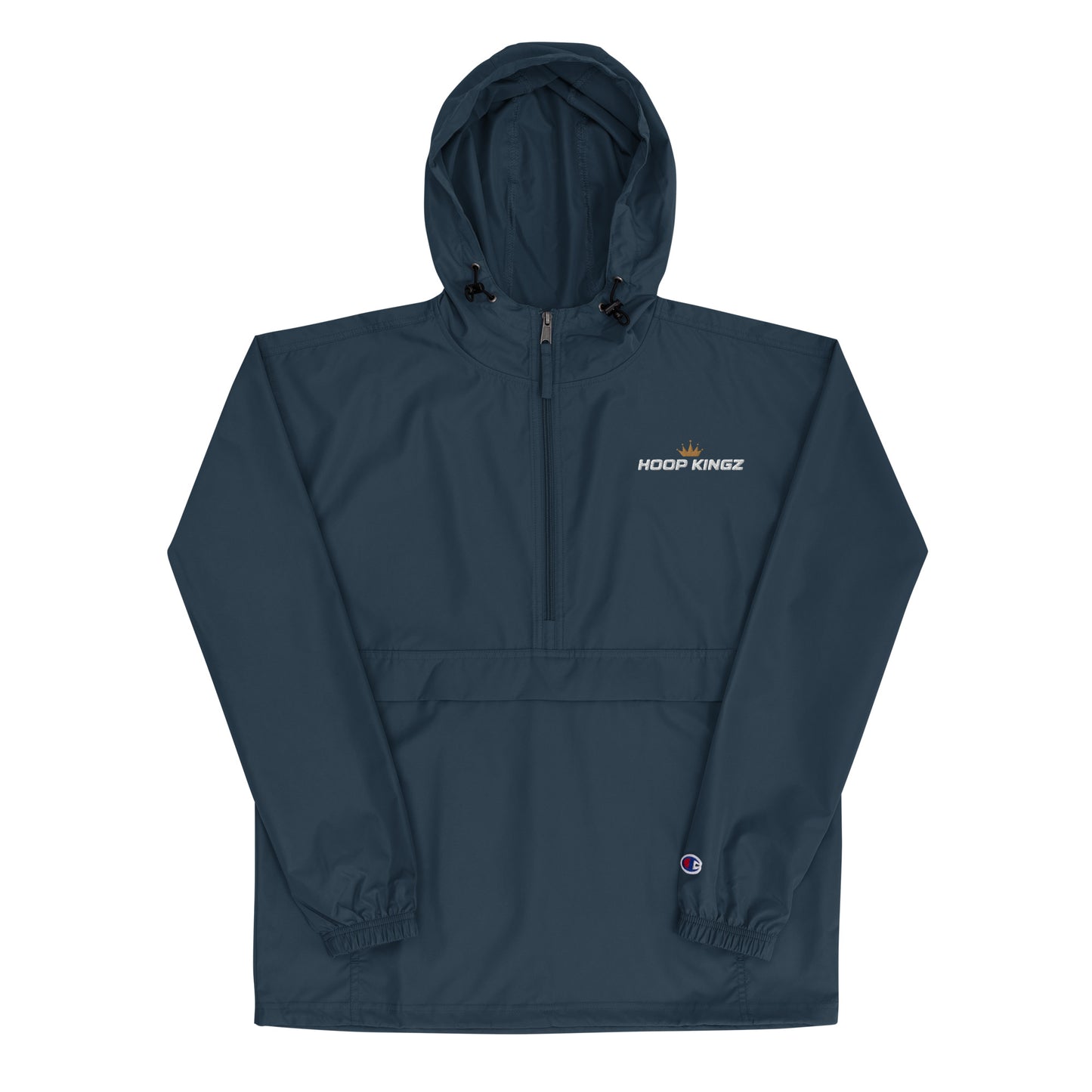 Hoop Kingz Embroidered Champion Packable Jacket