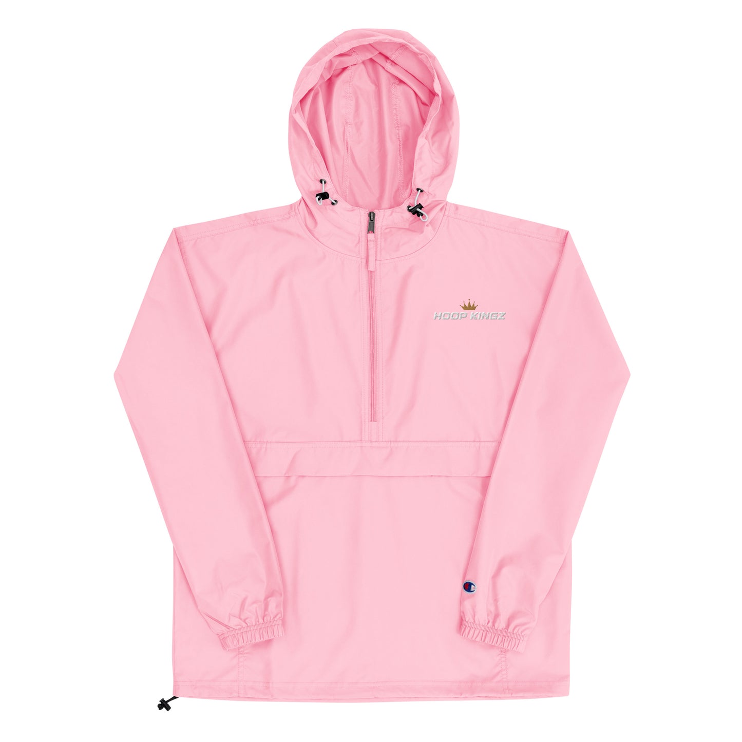 Hoop Kingz Embroidered Champion Packable Jacket