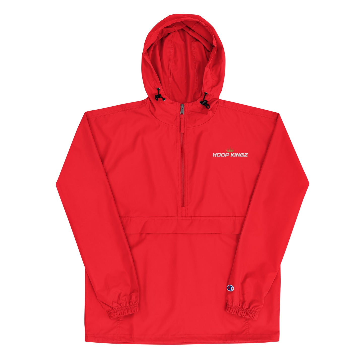 Hoop Kingz Embroidered Champion Packable Jacket