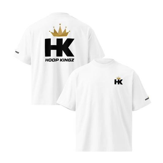 Hoop Kingz Front/Back Logo Oversized High Neck T-shirt
