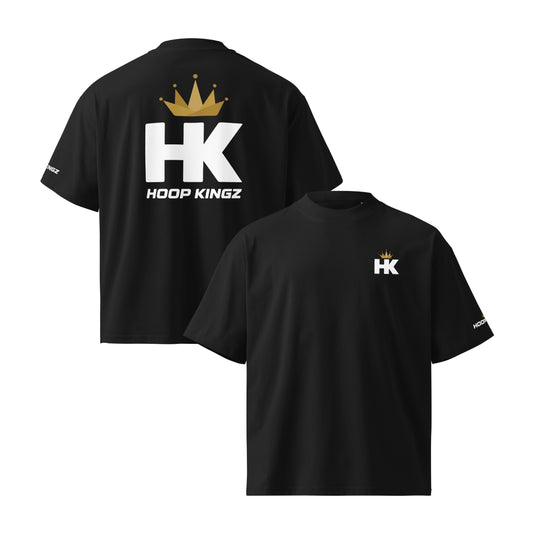 Hoop Kingz Front/Back Logo Oversized High Neck T-shirt