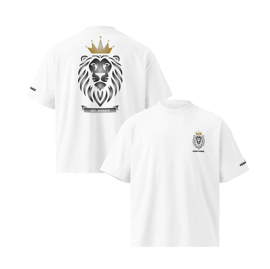 Hoop Kingz Gradient Lion Oversized High Neck T-shirt