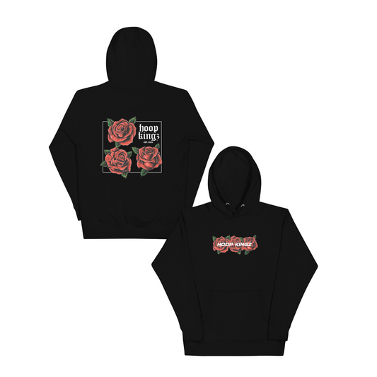 Red Concrete Rose Hoodie