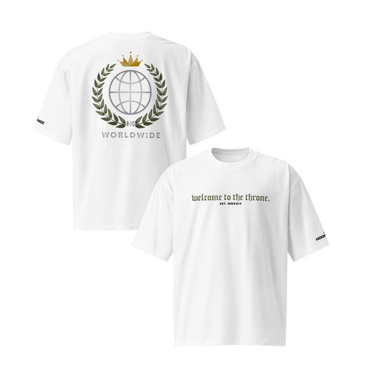 Hoop Kingz Worldwide Oversized High Neck T-shirt